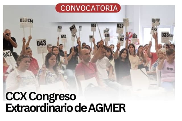 El Congreso de AGMER se reunirá el 7 de agosto