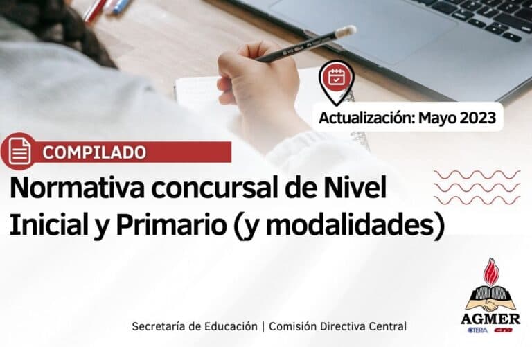 Compilado: Normativa concursal de Inicial y Primaria