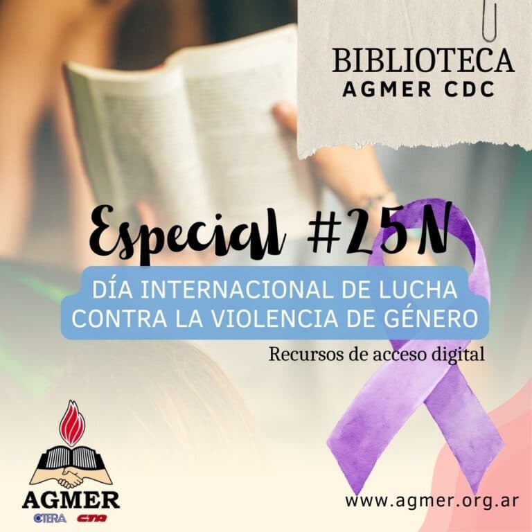 Sugerencias de Biblioteca: especial #25 N
