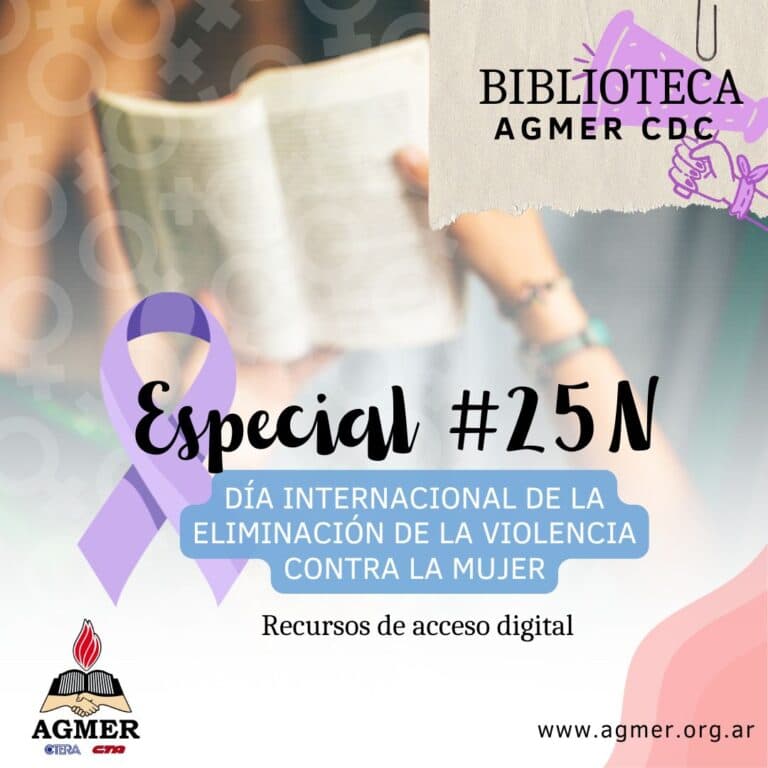 Informe de Biblioteca: Especial sobre el #25N