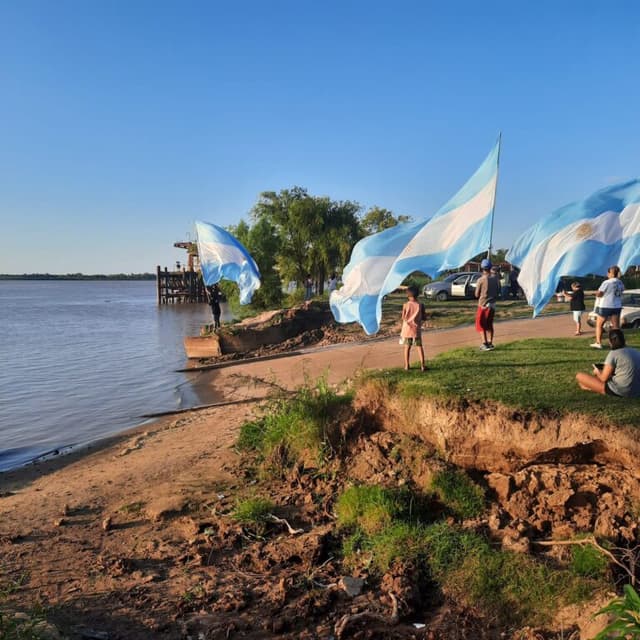 El miércoles 12 acompañamos la remada en La Paz