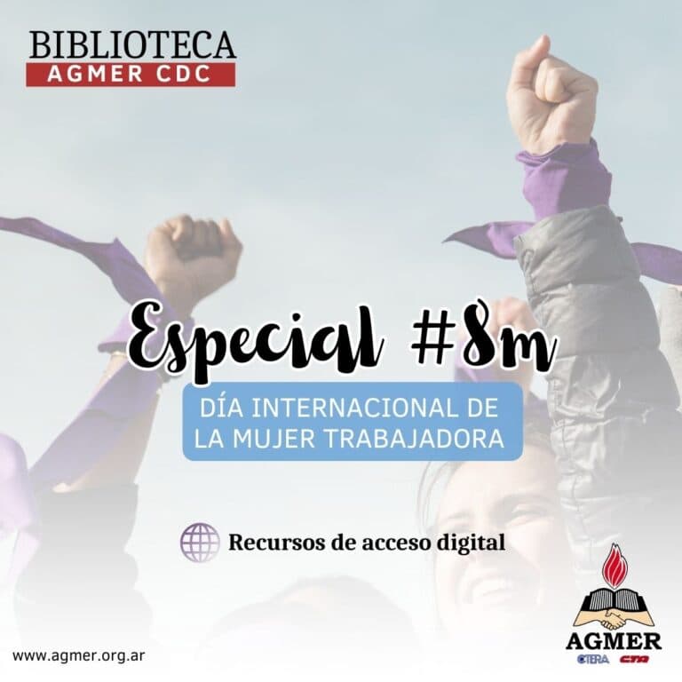 Aportes de la Biblioteca de AGMER para el #8M