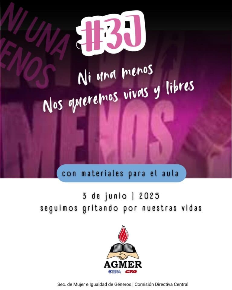 #3J: A 10 años, seguimos gritando por nuestras vidas. ¡Ni una menos!