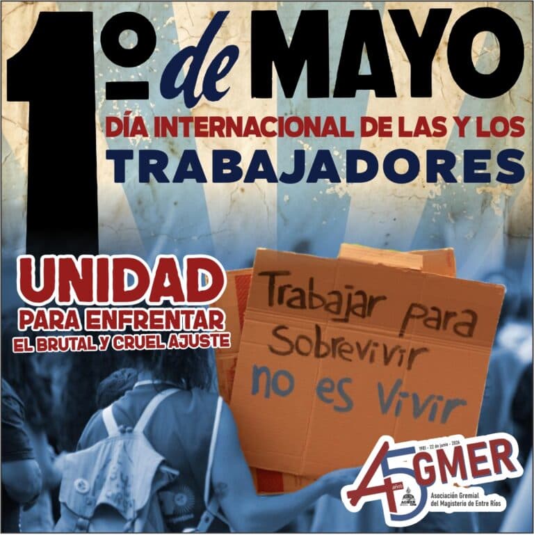 Unidad para enfrentar el brutal y cruel ajuste