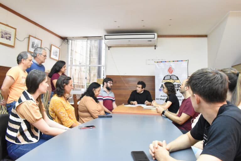 Se firmó la carta de intención para avanzar en un convenio de cooperación con el INES (CONICET/UNER)