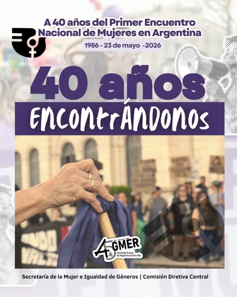 A 40 años del primer Encuentro Nacional de Mujeres