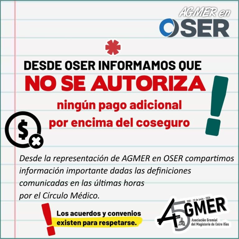 NO SE AUTORIZA NINGÚN PAGO ADICIONAL POR ENCIMA DEL COSEGURO