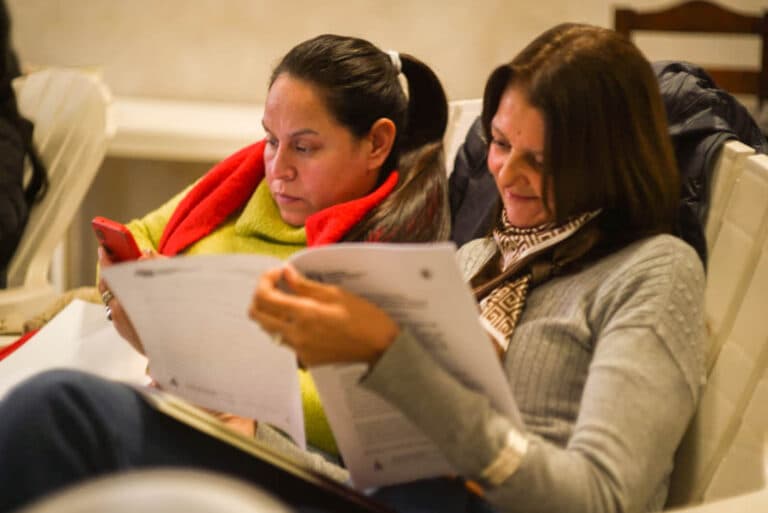 Primer encuentro de la formación de delegadas y delegados en Feliciano