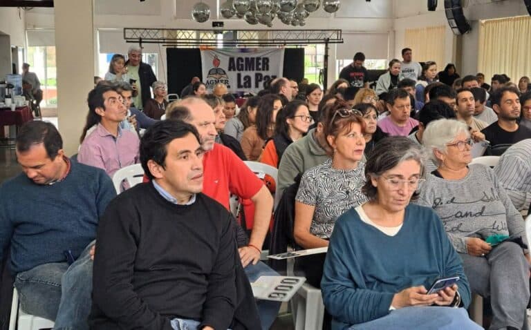 El Congreso de AGMER resolvió profundizar el plan de lucha