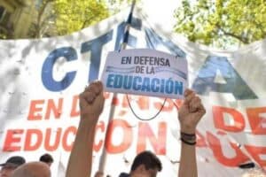 Contundente paro nacional docente