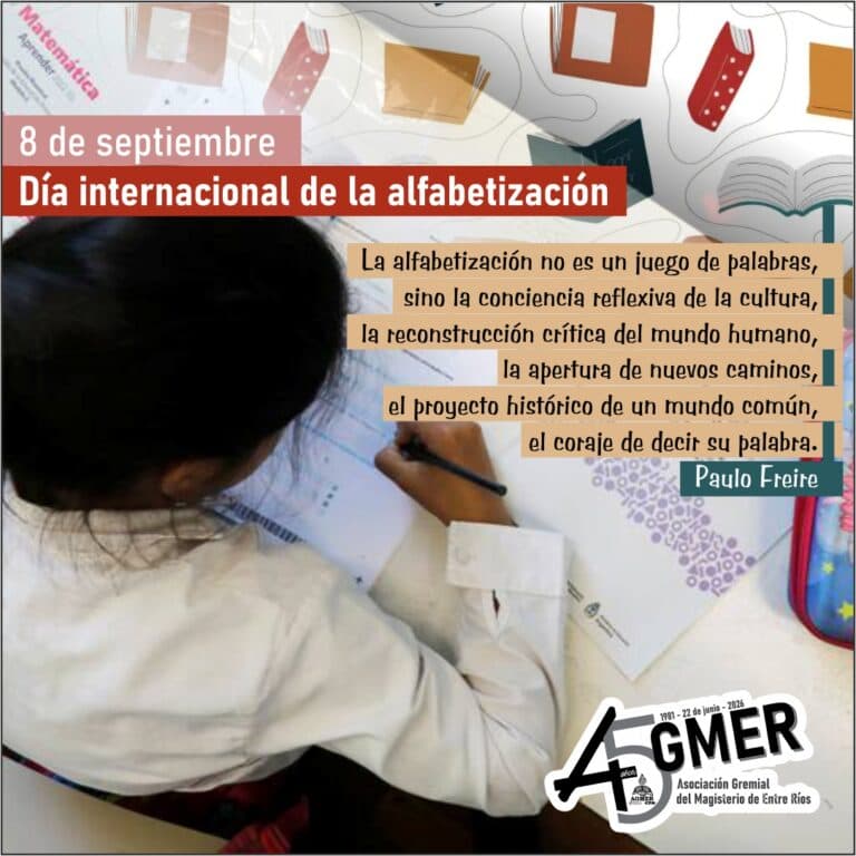 Día internacional de la alfabetización