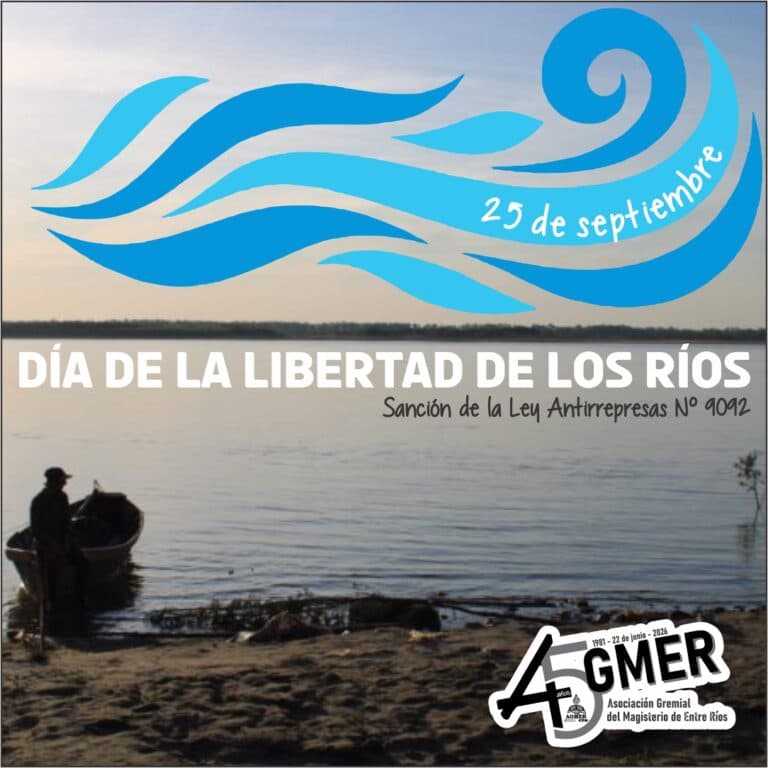 Día de la libertad de los ríos
