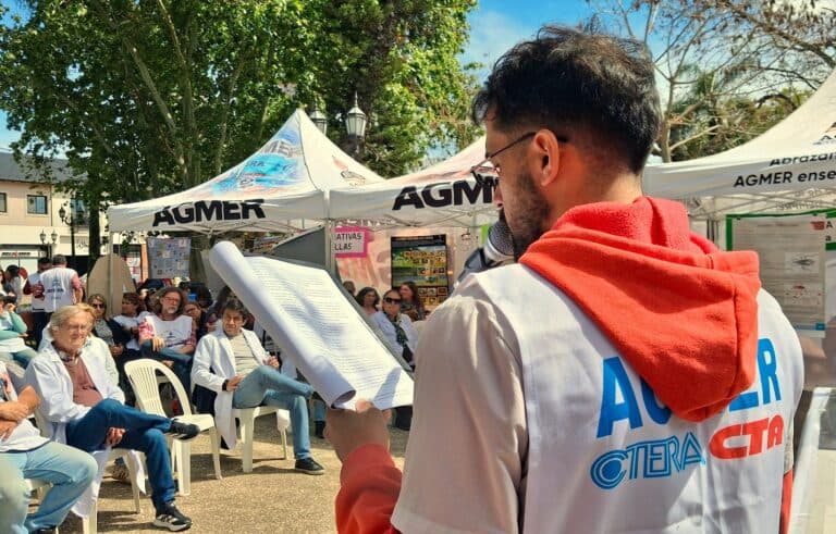 La Escuela Itinerante de AGMER llegó este miércoles a Villaguay 