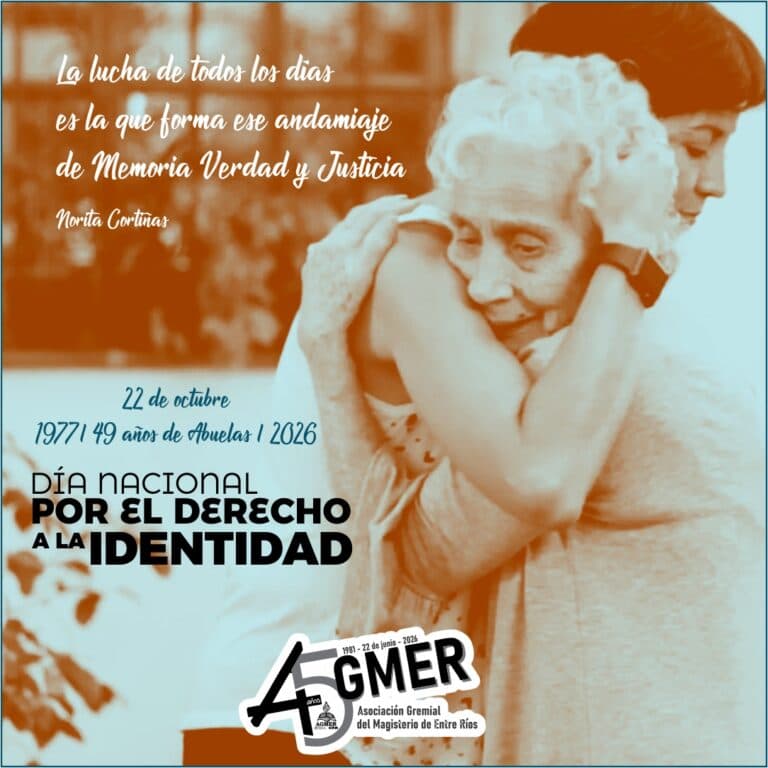 Abuelas trazó el camino para que los derechos humanos sean nuestra bandera siempre
