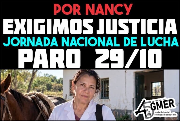 ¡JUSTICIA POR Nancy Godoy! ¡EL ESTADO ES RESPONSABLE!