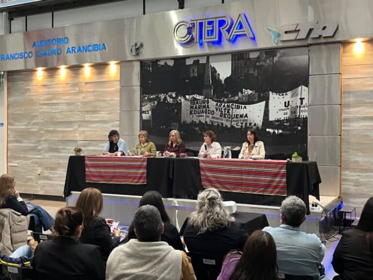 CTERA presentó los resultados de la Encuesta Nacional de Salud y Condiciones de Trabajo Docente